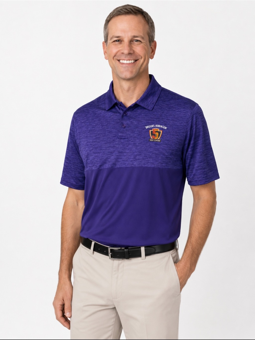 Augusta Sportswear Purple Performance Golf Polo Shirt Men’s XXL